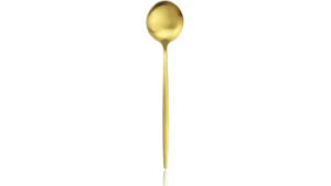 Flatware: Modern Dinner Spoon - Gold (Pack of 10) rental N. Virginia-DC, VA