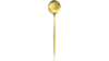 Flatware: Modern Dinner Spoon - Gold (Pack of 10) rental in N. Virginia-DC, VA