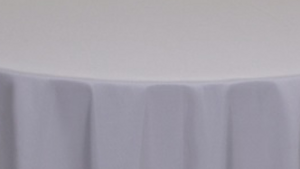 Standard Linen: 132" Round - Grey/Silver rental N. Virginia-DC, VA