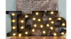 Signage Electric LOVE rental in Fresno-Armona, CA