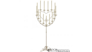 Lighting Heart Shaped Candelabra Pair rental Fresno-Armona, CA