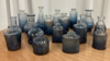 Vase - Ombre Blue Mini Vases 18 Count Set rental in Fresno-Armona, CA