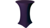 Linen: Spandex Cocktail Table Cover 30" - Purple rental in N. Virginia-DC, VA