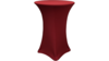 Linen: Spandex Cocktail Table Cover 30" - Burgundy rental in N. Virginia-DC, VA