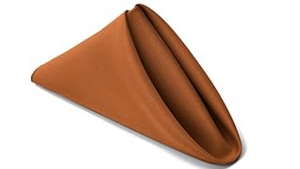 Linen: 20 x 20 Napkins - Copper rental N. Virginia-DC, VA