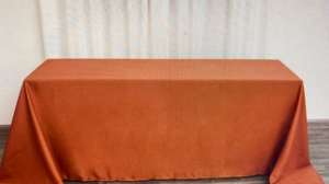 90 x 132 Table Drape Terra Cotta rental Fresno-Armona, CA