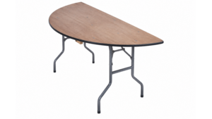 60" Half-Moon Table rental Austin, TX