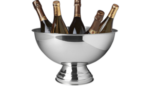 Catering Chrome Bowl w/ Laddel Large rental Fresno-Armona, CA