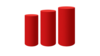 Red Spandex Cylinder Pedestal Stand Covers rental in N. Virginia-DC, VA