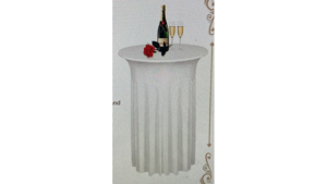 Spandex Wavy White rental Fresno-Armona, CA