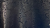 90 x 132 Black Floral Jacquard Table Drape rental in Fresno-Armona, CA