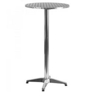 Aluminum Cocktail Table rental Austin, TX