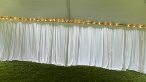 Tent Drape Walls LNFT rental N. Virginia-DC, VA