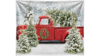 Backdrop Red Truck Christmas rental in Fresno-Armona, CA
