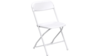 White Plastic Folding Chair rental in Minneapolis-St. Paul, MN