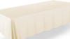 90 x 132 Table Drape Bone Velvet rental in Fresno-Armona, CA