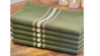 Linen Napkins Sage green with White Stripe rental in Fresno-Armona, CA