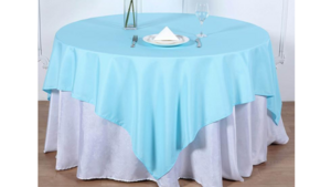 90 x 90 Lt. Blue/Baby Blue rental Fresno-Armona, CA