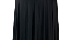 Wavy Spandex 6ft table black rental Fresno-Armona, CA