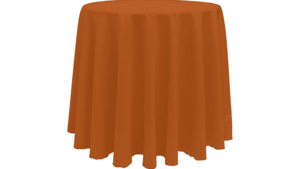 120 Round Burnt Orange rental Fresno-Armona, CA