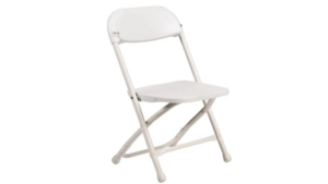 Kids White Folding Chair rental Austin, TX