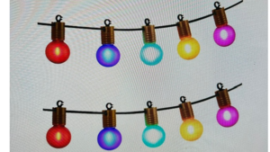 Lighting Multi Color Lights 50 ft rental Fresno-Armona, CA