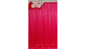 Pipe and Drape 10 x 10 hot pink/fushia sequin d... rental Fresno-Armona, CA