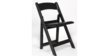 Folding Padded Chair: Black rental in New Orleans, LA