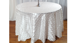 90'' | Round | Pin Tuck..Color: rental New Orleans, LA