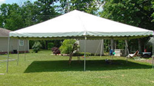 30' X 30' | White - Frame Tent | 900 sq. ft rental New Orleans, LA
