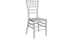 Silver Chiavari Chair rental in Orlando, FL