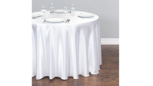 108'' | Round | Satin.Color: rental New Orleans, LA