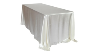 90" x 156" | Banquet | Satin. rental New Orleans, LA