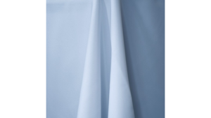 Light Blue 96" Round Tablecloth rental Orlando, FL
