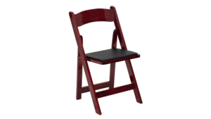 Folding Padded Chair: MAHOGANY rental New Orleans, LA
