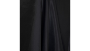 Black Satin 132" Round Tablecloth rental Orlando, FL