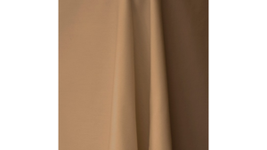 Khaki 120" Round Tablecloth rental Orlando, FL