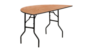 48in 1/2 Moon Table rental New Orleans, LA