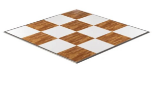 New England Plank & White Checker Dance Floor -... rental Orlando, FL