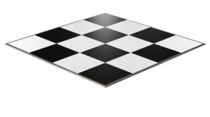 Black & White Checker Dance Floor - 20'x20' rental Orlando, FL