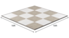 Maple & White Checker Dance Floor - 16'x16' rental in Orlando, FL