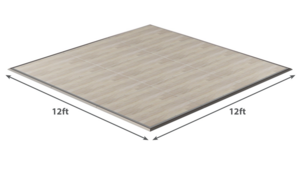 Maple Dance Floor - 12'x12' rental Orlando, FL