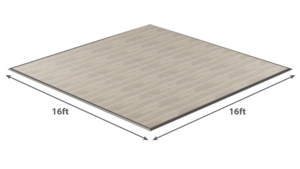 Maple Dance Floor - 16'x16' rental Orlando, FL