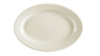 8in Oval App Plate - Ivory rental in New Orleans, LA