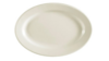 8in Oval App Plate - Ivory rental in New Orleans, LA