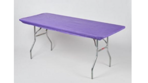 Kwik Cover 8' Banquet Purple rental New Orleans, LA