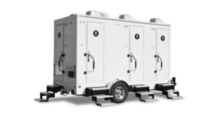 4 Stall Restroom Trailer rental New Orleans, LA