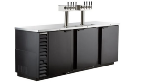3 Door / 8 Tap Draft Refrigerator rental New Orleans, LA