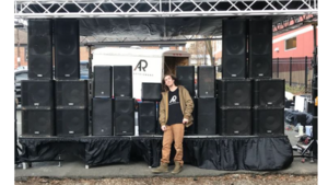 QSC Stage Stack PA - 8 sub / 4 top / mon rental New Orleans, LA