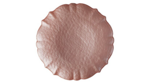 Scalloped Blush Charger rental Greater Northern Michigan